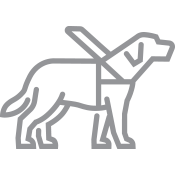Service animal icon