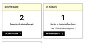 Additional way to utilize upload a receipt.