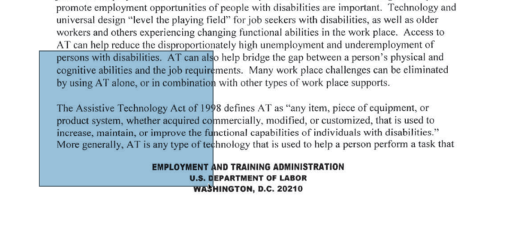 PDF document where text cannot be highlighted