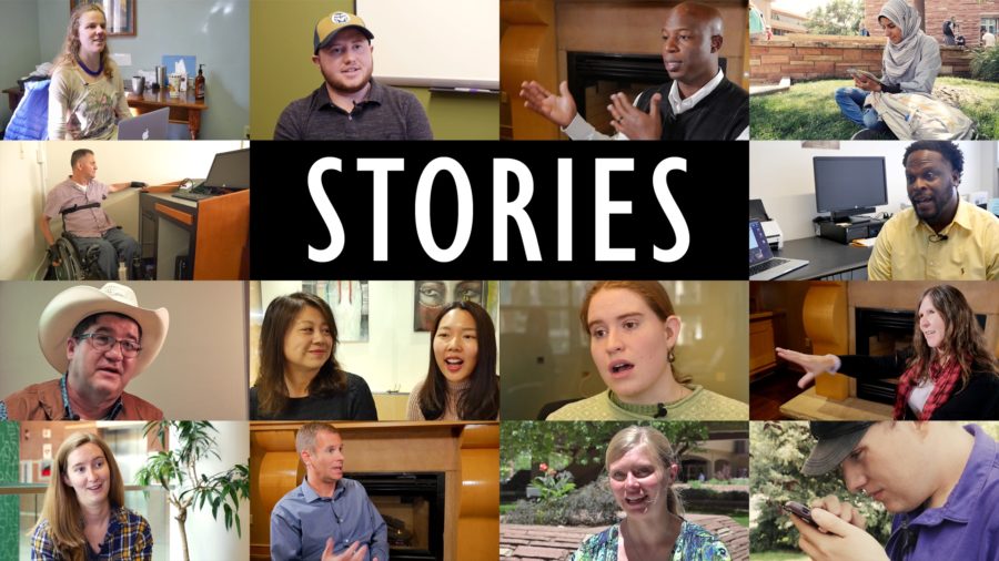 Inclusive Technology stories cast photos in a montage