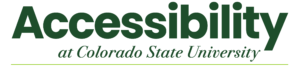 Accessibility at Colorado State University